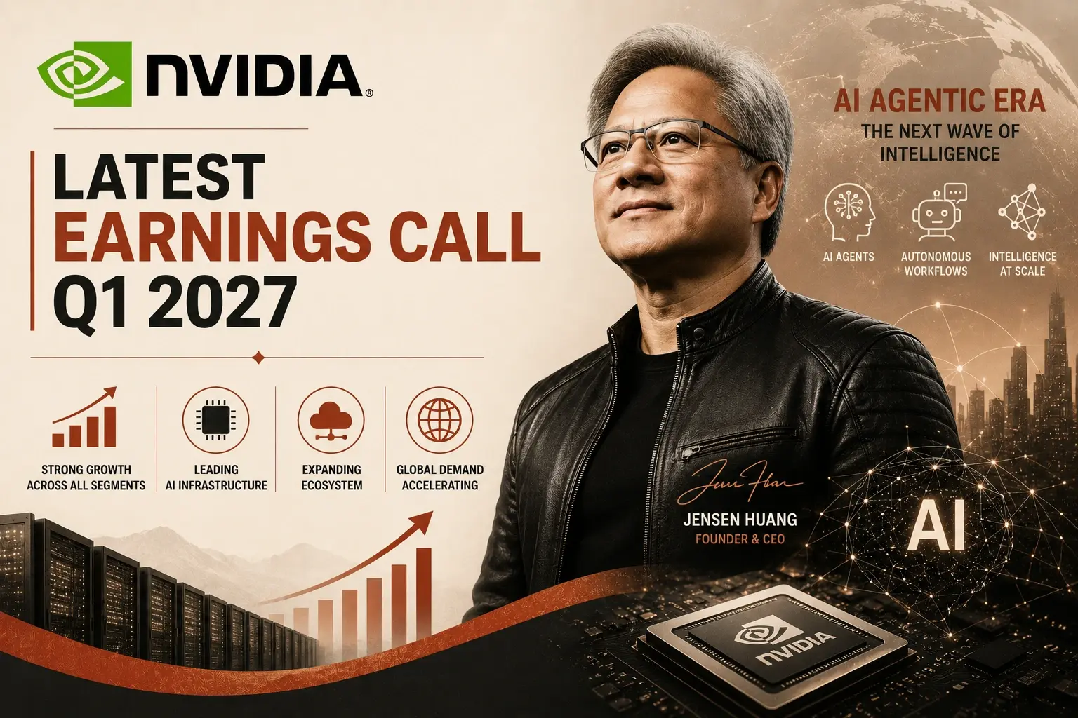 NVIDIA Q1 FY2027 Earnings: Revenue Hits $81.6 Billion as Jensen Huang Declares "Agentic AI has arrived"